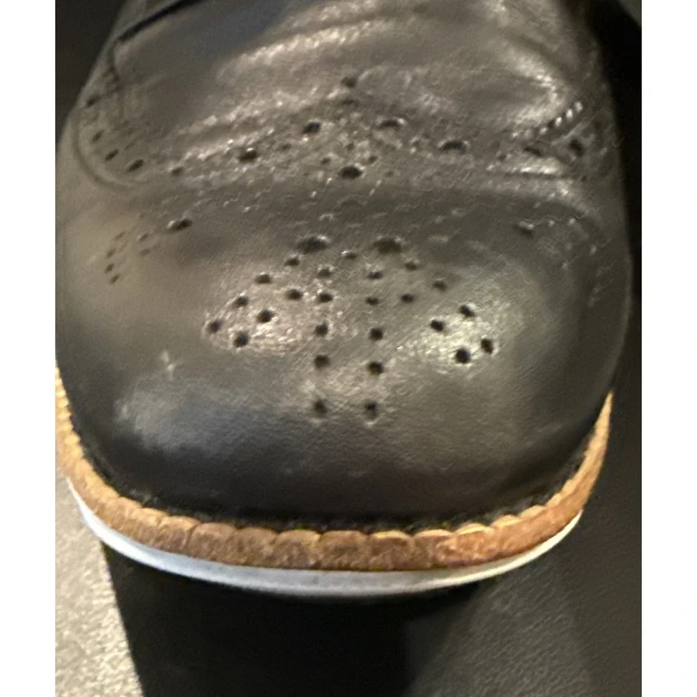Cole‎ Haan Lunar Grand Mens 12 M Wingtip Oxfords Dress Shoes Black C12007